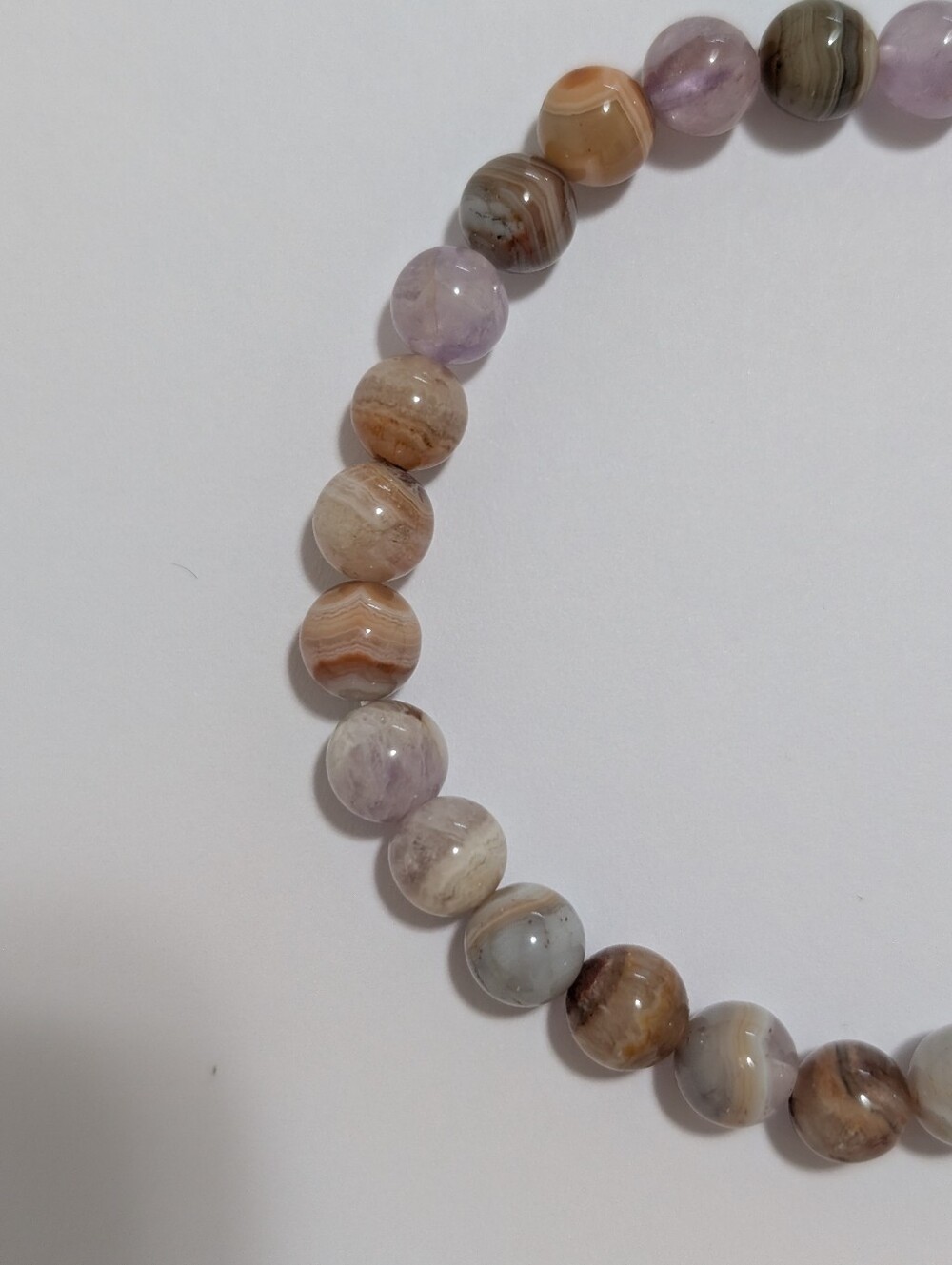 Rare Rainbow Amethyst Bracelet - Picture 8 of 9